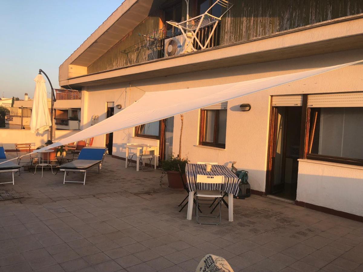 Attico Terramare - Beach & Maxi Terrace & Electricbbq Santa Marinella Exteriör bild